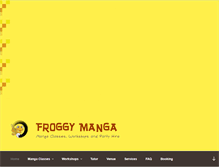 Tablet Screenshot of froggymanga.com